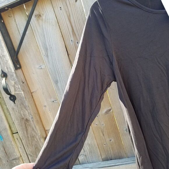 Medium Deep Slate Gray Slanted Side Top Women's by Caution to the Wind - Picture 4 of 7